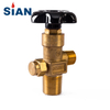 Axial Connection Type Co2 Safety Industrial Gas Valve