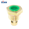 PV01-01 Hexagonal LPG Camping Gas Cylinder Valve Brass Alloy LPG Valve