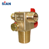 Brass Zinc Natural Gas Gas Cylinder Valve