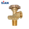 SiAN V9 LPG Gas Cylinder POL Valve With SABS Certification