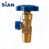 Brass Zinc Oxygen Gas Cylinder Valve For Industrial