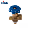 Brass Oxygen Nitrogen Gas Cylinder Valve