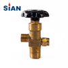 Axial Connection Type Co2 Safety Industrial Gas Valve