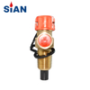 D21 LPG Gas Stove Compact Cylinder Flow Control Self Closing Valve