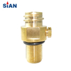 Carbon Dioxide Soda Cylinder Valve Brass Cylinder Valve High Pressure CO2 Soda Maker Valve