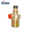 SiAN D16 LPG Compact Gas Cylinder Valves 3/4''-14 NGT Propane Tank Cooking Control Valve