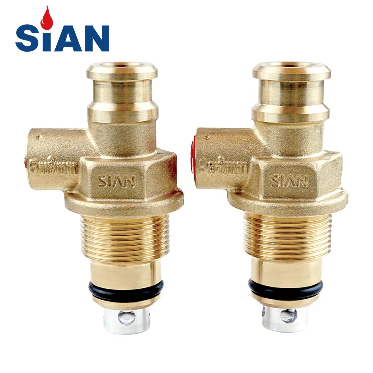 Direct seal brass cylinder valve for high purity gases - D203