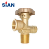 SiAN V9 LPG Gas Cylinder POL Valve With SABS Certification