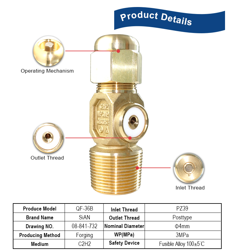 C2H2 Gas Cylinder Needle Valve (3)