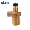 SiAN Safety LPG Cylinder D16 Compact Gas Valve For Philippines