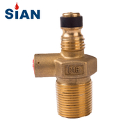 SiAN Safety LPG Cylinder D16 Compact Gas Valve For Philippines