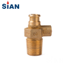 Barbecue Using Pressure Relief Brass LPG Valve