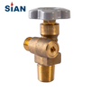 Copper Nitrogen Helium Argon Gas Cylinder Valve