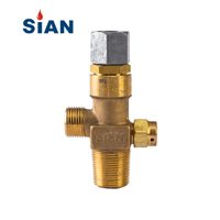 Axial Connection Type Pressure Relief Industrial Gas Valve