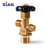 Axial Connection Type Compressed Co2 Industrial Gas Valve