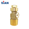 SiAN 3MPa Acetylene Gas Cylinder Valve Brass C2H2 Control Valve