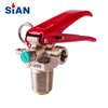 CE Certification Fire Safe Brass Gas Valve For CO2 Fire Extinguisher