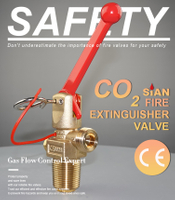 SiAN High-Performance Carbon Dioxide Extinguisher Valves Reliable Fire Protection CO2 Valves