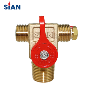 QF-T1B SiAN Brand China Ningbo FUHUA Factory Industrial Gas CNG Cylinder Valve Brass