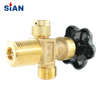 Reliable QF-2A Wholesale Industrial Gas Co2 Gas Cylinder Axial Type Brass Valve SiAN Brand