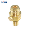 SiAN Soda Cylinder Valve Brass Cylinder Valve High Pressure CO2 Soda Maker Valve