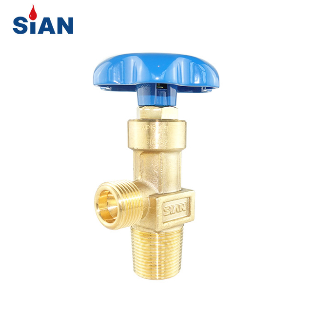 Reliable QF-2C O2/Air/N2 Cylinder Flapper Type Valve Brass valve