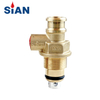 SiAN Brass D22 LPG Composite Cylinder Compact Valves Manufacturer