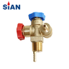 SiAN Industrial Gas Double Freon Refrigerant Recovery Cylinder Valves With TPED Approved