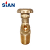 SiAN V5 LPG F-type Cylinder Gas Control Valves TPED Certification For Europe